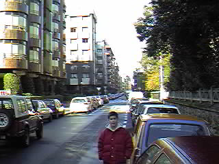 c/ Santa Ana, hacia la ermita y la c/ Mayor.