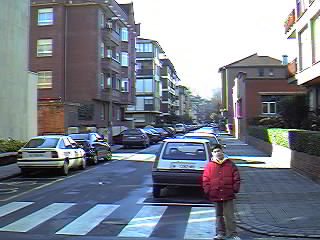 C/ Ibiabide, hacia la Avda. Santa Ana.