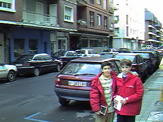 c/ Barria (hacia la c/ Gobela)