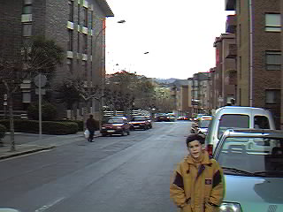 c/ Ibaibide, hacia la Avda. Santa Ana.