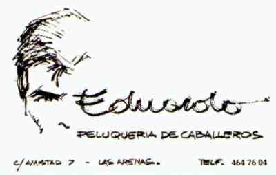 Eduardo, peluquero especialista en ni�os y adultos.