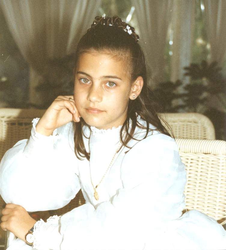Primera comunin de Amaia.
