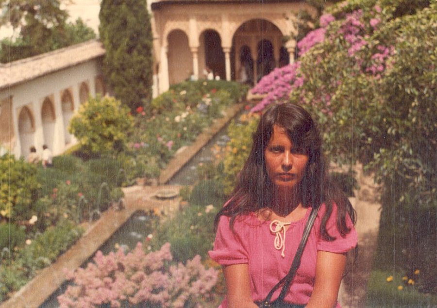Granada, la Alhambra, 1982? Sin hijos...