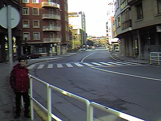 De vuelta al Puente Colgante.