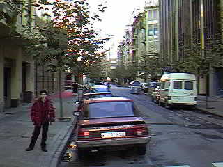 c/ Paulino Mendibil, hacia la c/ Amistad y la 'Plaza de los Enanos'.