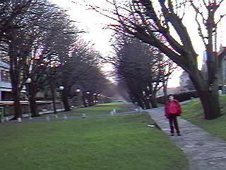 Hacia el paseo por debajo de la Avda. Zugazarte.