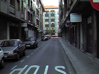 c/ Artecalle (hacia la c/ Mayor)
