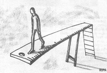 Ilustraci�n de RIPA en DEIA con el art�culo publicado el 1-10-2004.