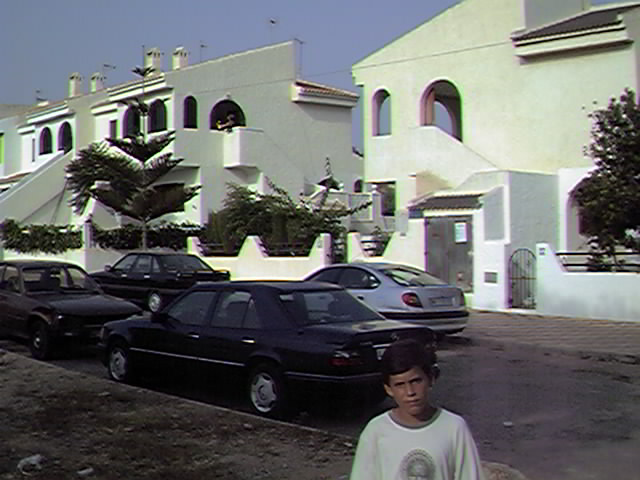 TIPO BOLERO. Chalets en MIL PALMERAS. Verano del 99.