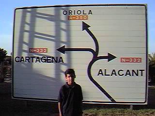 Accesos a la urbanizacin. Informacin referente a Mil Palmeras. Pulsa aqu para ver ms informacin.