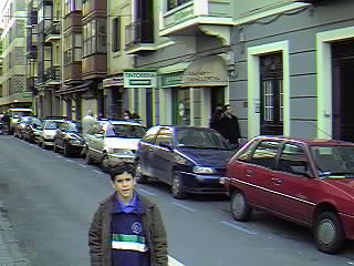 c/ Amistad, hacia c/ Gobela.