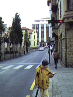 Algortako Etorbidea, hacia la c/ Telletxe.