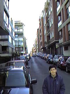 c/ Club, hacia la c/ Las Mercedes.