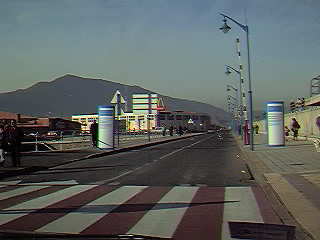 Entrada al Puerto Nuevo de Getxo. Zona de ocio y turismo, de reciente creaci�n.