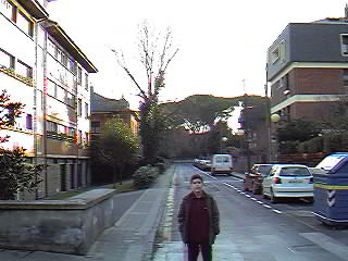 c/ Dr. Santiago Zabala Artetxe, hacia la c/ Lertegi.