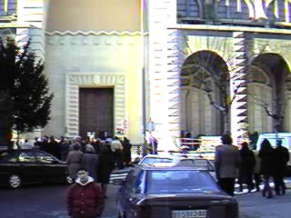 c/ Las Mercedes, hacia la iglesia.