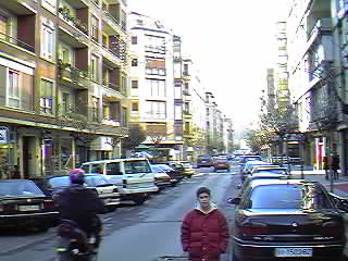 c/ Las Mercedes, hacia la iglesia.