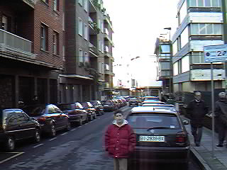 c/ Club, hacia la Avda. Zugazarte.