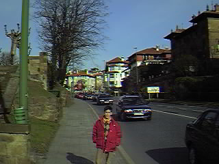 Algortako Etorbidea, desde el cruce de Ereaga.