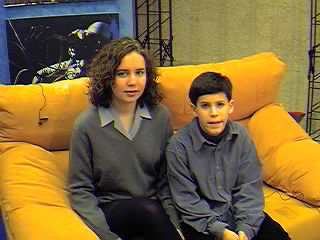 En el plat� de TeleBilbao, momentos antes del programa.