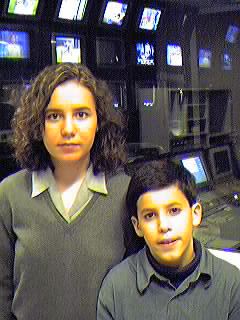 En espera de la entrevista.