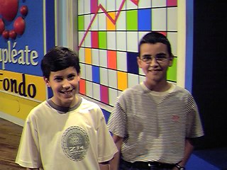 Con el otro 'nio prodigio', Joan Riera que tiene su propia empresa: Babysoft. Es un chaval muy majo y pudimos hablar algo de informtica.